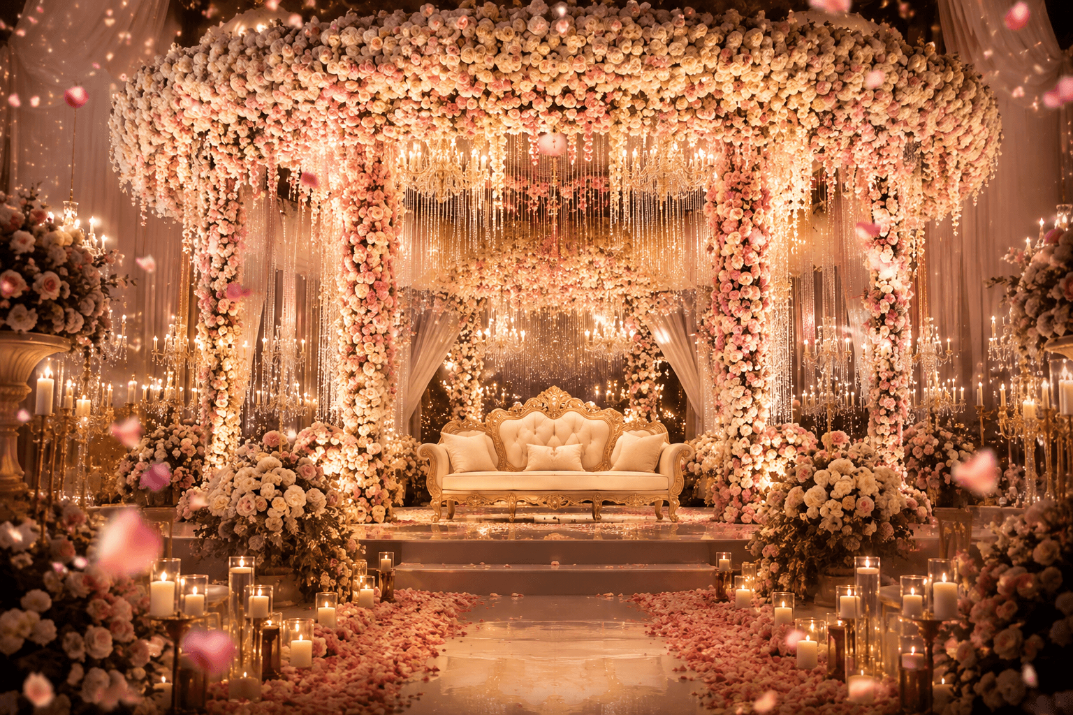Premium Wedding Stage Decoration