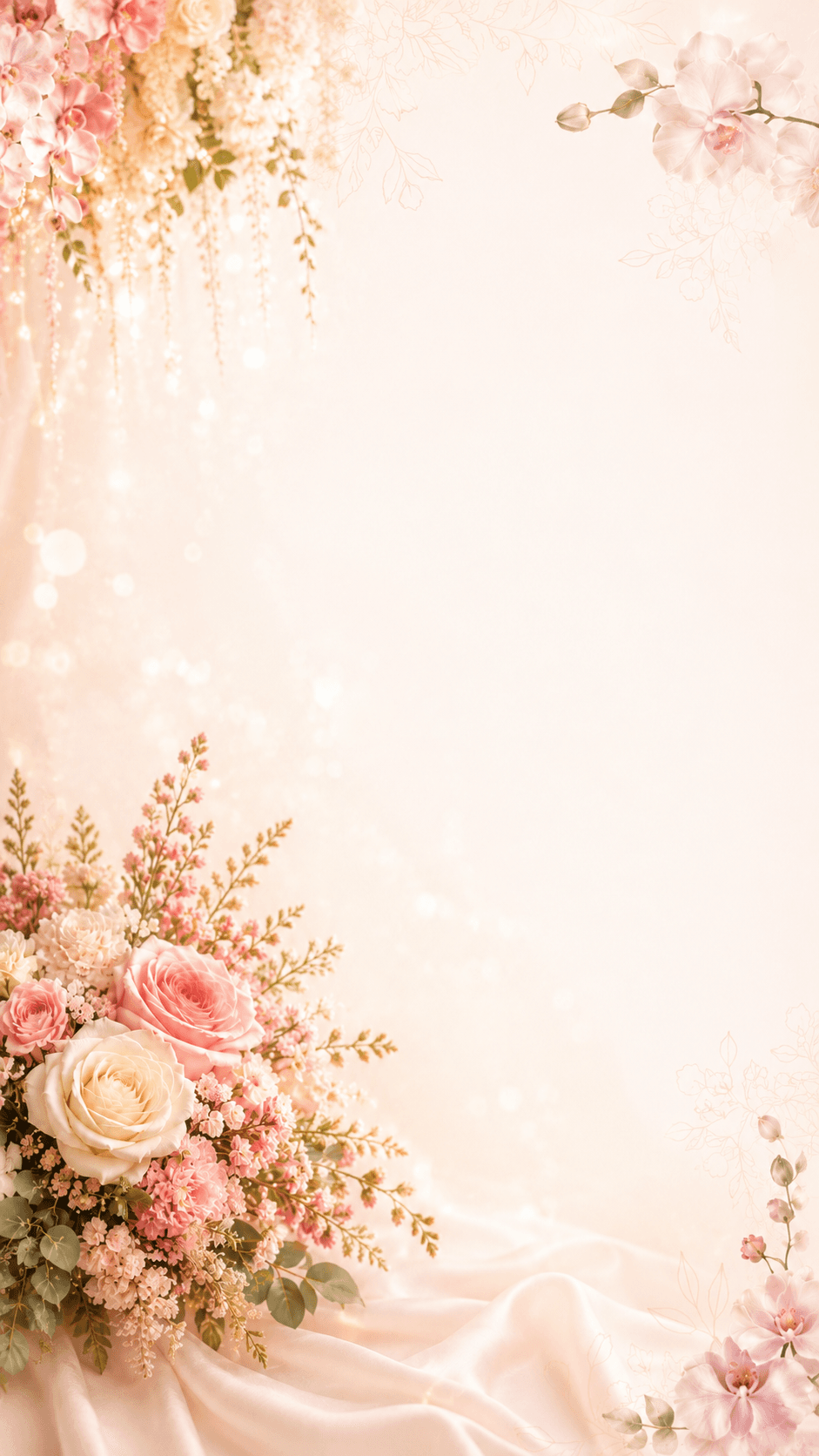 Floral Background Decoration Mobile
